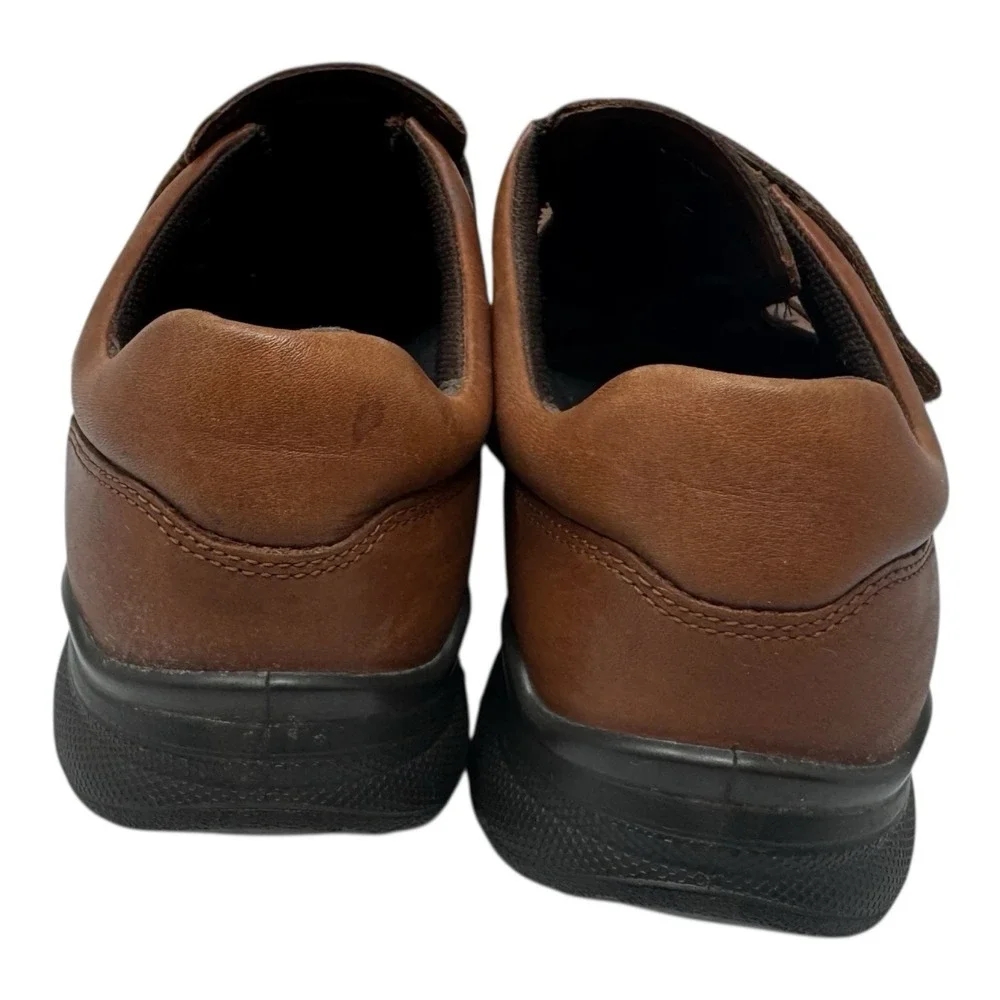 ECCO Irving Comfort Fisherman Sandals Classic Brown Leather Dadcore Retro‎ 8-41